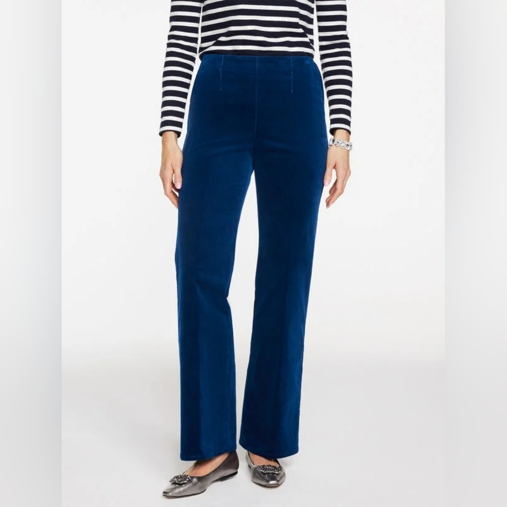 Talbots Trouser Leg Corduroy Pull-On Pants